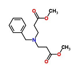Dimethyl 3,3'-(benzylimino)dipropanoate structure