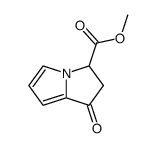 1H-Pyrrolizine-3-carboxylicacid,2,3-dihydro-1-oxo-,methylester(9CI)结构式