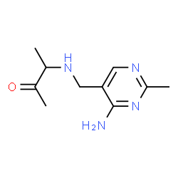 2-Butanone,3-[[(4-amino-2-methyl-5-pyrimidinyl)methyl]amino]-(9CI) Structure
