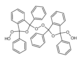 3,3'-peroxybis(1-hydroperoxy-1,3-diphenyl-1,3-dihydroisobenzofuran)结构式