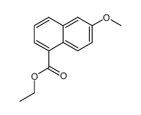 Ethyl 6-methoxy-1-naphthoate Structure
