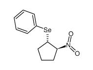 ((1S,2S)-2-nitrocyclopentyl)(phenyl)selane结构式