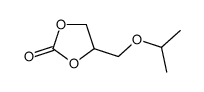 4-(propan-2-yloxymethyl)-1,3-dioxolan-2-one Structure