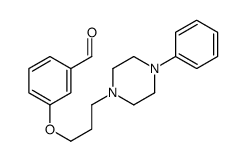 3-[3-(4-phenylpiperazin-1-yl)propoxy]benzaldehyde Structure