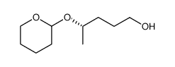 (S)-4-tetrahydropyranyloxy-1-pentanol结构式