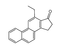 12-ethyl-15,16-dihydro-cyclopenta[a]phenanthren-17-one结构式