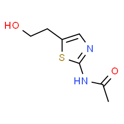 5-Thiazoleethanol,2-acetamido- (5CI) Structure