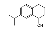 7-isopropyl tetrahydronaphthalene-1-ol结构式
