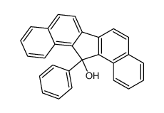 phenyl-di-α-naphthofluorenol Structure