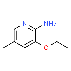 2-Pyridinamine,3-ethoxy-5-methyl- structure