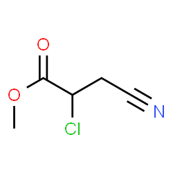 Propanoic acid, 2-chloro-3-cyano-, methyl ester (9CI) picture