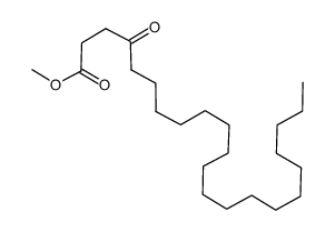 4-oxodocosanoic acid methyl ester Structure