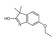 6-ethoxy-3,3-dimethyl-1H-indol-2-one Structure