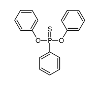 PHENYL-PHOSPHONOTHIOIC ACID DIPHENYL ESTER Structure