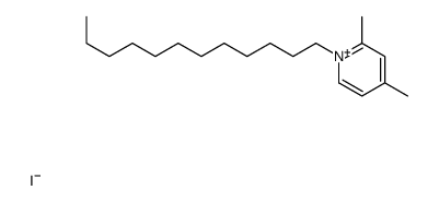 1-dodecyl-2,4-dimethylpyridin-1-ium,iodide Structure