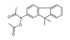 [acetyl-(9,9-dimethylfluoren-2-yl)amino] acetate Structure