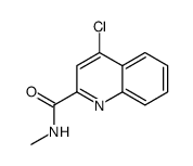 4-chloro-N-methylquinoline-2-carboxamide Structure