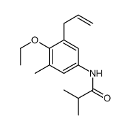 N-(4-ethoxy-3-methyl-5-prop-2-enylphenyl)-2-methylpropanamide Structure
