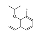 1-ethenyl-3-fluoro-2-propan-2-yloxybenzene结构式