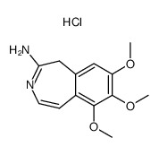 2-Amino-6,7,8-trimethoxy-1H-3-benzazepine Hydrochloride结构式