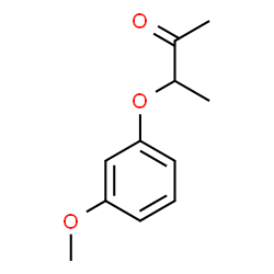 3-(3-Methoxyphenoxy)-2-butanone结构式
