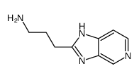 3-(3H-imidazo[4,5-c]pyridin-2-yl)propan-1-amine Structure