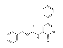 benzyl (6-oxo-1,6-dihydro-[3,4'-bipyridin]-5-yl)carbamate Structure