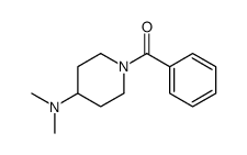 [4-(dimethylamino)piperidin-1-yl]-phenylmethanone Structure