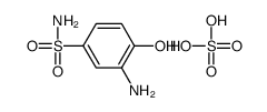 3-amino-4-hydroxybenzenesulphonamide sulphate picture