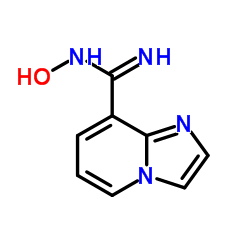 N-Hydroxyimidazo[1,2-a]pyridine-8-carboximidamide Structure