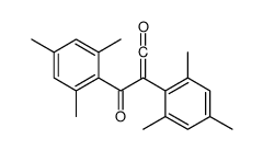 2,3-bis(2,4,6-trimethylphenyl)prop-1-ene-1,3-dione Structure