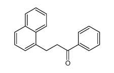 3-naphthalen-1-yl-1-phenylpropan-1-one结构式