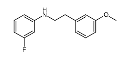 (3-Fluoro-phenyl)-[2-(3-methoxy-phenyl)-ethyl]-amine结构式