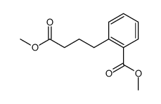 methyl 2-(4-methoxy-4-oxobutyl)benzoate结构式