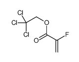 2,2,2-trichloroethyl 2-fluoroprop-2-enoate Structure