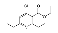 4-Chloro-2,6-diethylpyridine-3-carboxylic acid ethyl ester picture