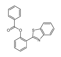 2-(benzo[d]thiazol-2-yl)phenyl benzoate Structure
