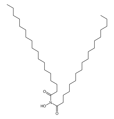 N-hydroxy-N-octadecanoyloctadecanamide Structure