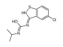 1-(5-chloro-1,2-benzothiazol-3-yl)-3-propan-2-ylurea结构式