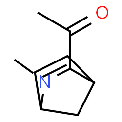Ethanone, 1-(2-methyl-2-azabicyclo[2.2.1]hept-5-en-3-yl)-, exo- (9CI) Structure