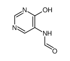 Formamide, N-(1,4-dihydro-4-oxo-5-pyrimidinyl)- (9CI) Structure