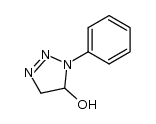 1-phenyl-4,5-dihydro-5-hydroxy-1H-1,2,3-triazole结构式