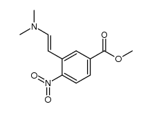 trans-3-(2-dimethylamino-vinyl)-4-nitro-benzoic acid methyl ester图片