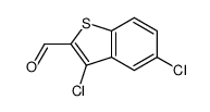 3,5-dichloro-1-benzothiophene-2-carbaldehyde Structure