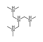 tris(dimethylsilylmethyl)silane Structure