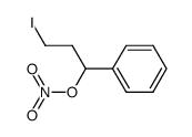 (3-Iodo-1-nitrooxy-propyl)-benzene结构式