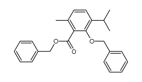 benzyl-O-benzyl thymoate结构式