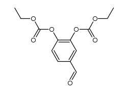 3,4-bis(ethoxycarboxy)-benzaldehyde Structure