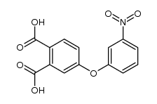3-nitrophenoxyphthalic acid结构式
