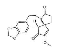 .+/-.-2-Methoxy-3,8-dioxocephalotax-1-ene structure